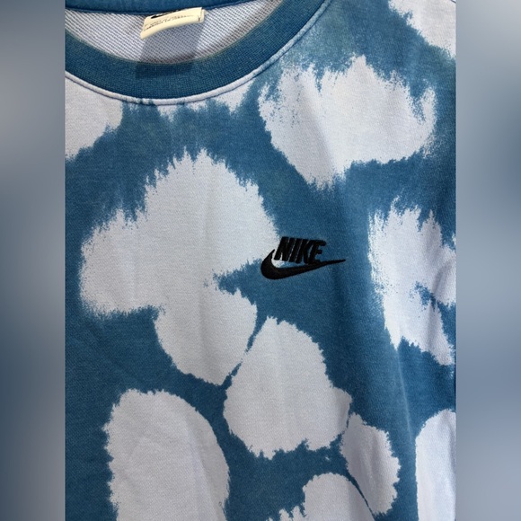 Nike Men's Women’s Sportswear Sport Essentials+ Tie Dye Crewneck Pullover Small - Picture 8 of 8